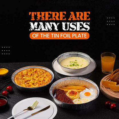 🎉50% OFF🍟Oil-Proof Aluminum Foil Tin Box, made of durable food-grade aluminum foil, safe, sanitary, and healthy.