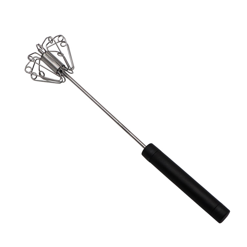 🔥50% OFF🔥Stainless Steel Semi-Automatic Hand Egg Beater🍳🥚No Electricity Effortless Whipping
