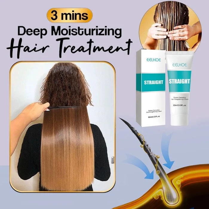 ✨49% OFF✨ Silk & Keratin Hair Straightening Cream🎉