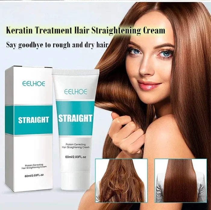 ✨49% OFF✨ Silk & Keratin Hair Straightening Cream🎉