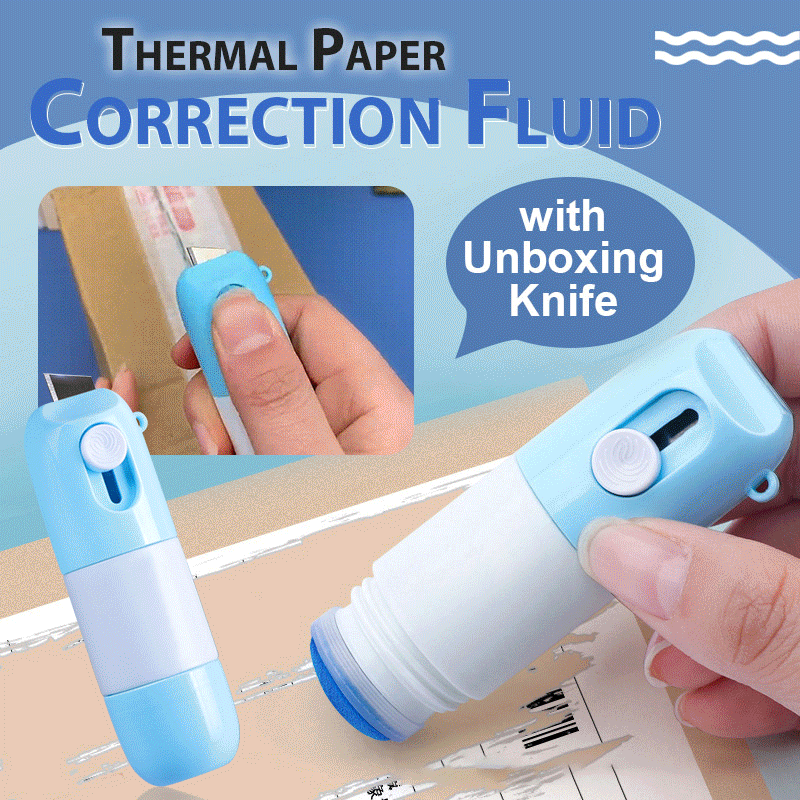 ⏳⏳49% off⏰2-in-1 No-Trace Privacy Fluid with Unboxing Knife📝Erase Private Data Anywhere! ✂️
