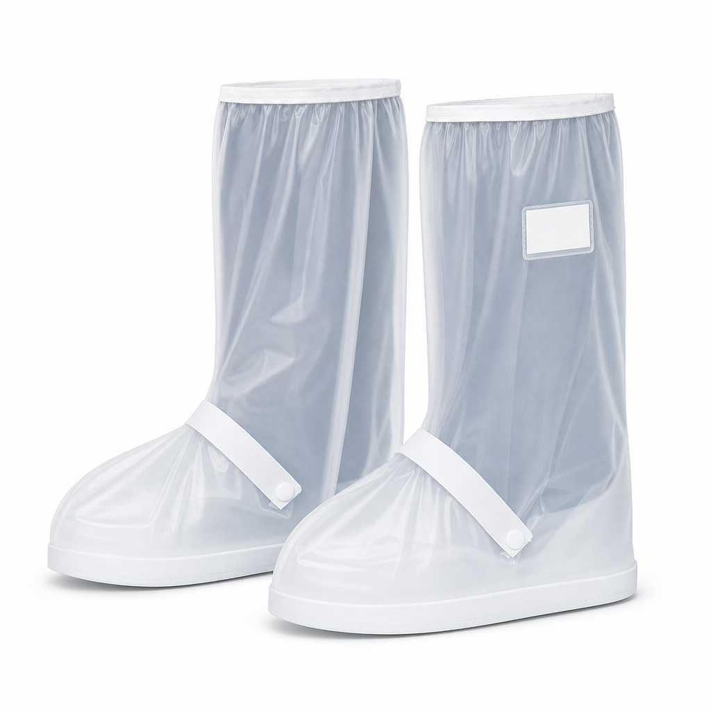 🌧️ 50% OFF NOW! ✨ Waterproof High-Top Rain Shoe Covers 🛡️ 42cm Tall Splash Guard 🚦 Anti-Slip Tire Tread 💡 Reflective Strip 🚲 Seamless Heat Bonding for Commuting, Cycling & Outdoor Use